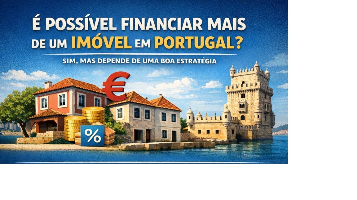 No mercado imobiliário português, uma dúvida recorrente — principalmente entre investidores brasileiros — é: afinal, é possível financiar mais de um imóvel?